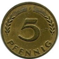 5 PFENNIG 1949 F BRD ALLEMAGNE Pièce GERMANY #DB894.F.A - 5 Pfennig