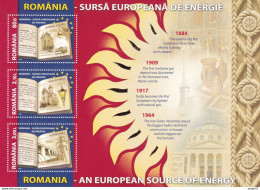 2009 Romania 6362-6364/Block 446 Romania - European Energy Source MNH** - Neufs