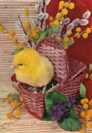 OSTERN HUHN EI Vintage Ansichtskarte Postkarte CPSM #PBP031.A - Easter