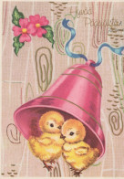 OSTERN HUHN EI Vintage Ansichtskarte Postkarte CPSM #PBO765.A - Easter