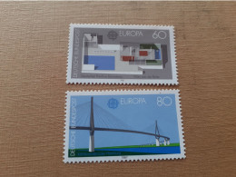TIMBRES  ALLEMAGNE  ANNEE  1987     N  1153  /  1154   COTE  5,00  EUROS   NEUFS   LUXE** - Nuevos