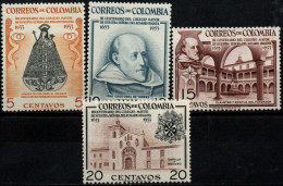 COLOMBIE 1954 ** POINTS DE ROUILLE-RUST - Colombia