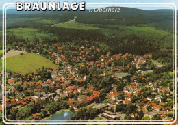 1 AK Germany Niedersachsen * Blick Auf Die Stadt Braunlage Im Oberharz - Luftbildaufnahme * - Braunlage