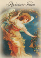 ENGEL WEIHNACHTSFERIEN Feiern & Feste Vintage Ansichtskarte Postkarte CPSM #PAJ246.A - Anges