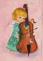 ANGEL CHRISTMAS Holidays Vintage Postcard CPSM #PAJ009.A - Engel