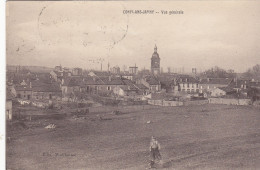 CONFLANS-JARNY : CPA DE 1927. VUE GENERALE SUR LE VILLAGE. PETITE ANIMATION. B.ETAT. PETIT PRIX. A SAISIR - Jarny