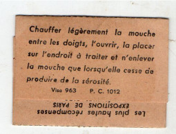 Petit  étui MOUCHE DE MILAN   AJ   (PPP47443) - Advertising