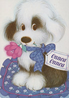 CANE Animale Vintage Cartolina CPSM #PAN839.A - Chiens