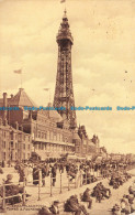 R140162 42553. Blackpool. Tower And Promenade. Sepiatone Series. Photochrom - World