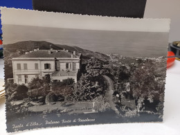 Cartolina  Isola D'Elba Provincia Livorno Palazzo Fonte Di Napoleone 1955 - Livorno