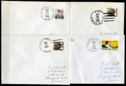 USA Schiffspost, Navire, Paquebot, Ship Letter, USS Rupertus, Richard S. Edwards, Fechteler, Douglas H. Fox - Postal History