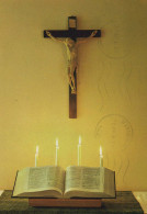 CHIESA Cristianesimo Religione Vintage Cartolina CPSM #PBQ305.A - Iglesias Y Las Madonnas