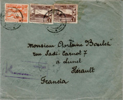 PERU 1948 R -  LETTER SENT FROM LIMA TO LUNEL - Perù