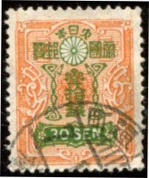 Pays : 253,11 (Japon : Régence (Hirohito)   (1926-1989))  Yvert Et Tellier N° :   205 (o) - Usati