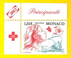 MONACO 2002 Croce Rossa - Unused Stamps