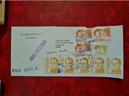 LETTRE VENAZUELA EXPRESO INTERNATIONAL CARACAS ENTETE CAMERATA INSTITUTO POSTAL TELEGRAFICO 1987 POUR STRASBOURG - Other & Unclassified