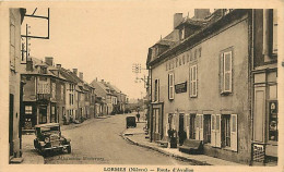 58 - Lormes - Route D'Avallon - Automobiles - CPA - Voir Scans Recto-Verso - Lormes