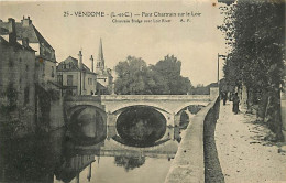 41 - Vendome - Pont Chartrain Sur Le Loir - Animée - Correspondance - CPA - Voir Scans Recto-Verso - Vendome