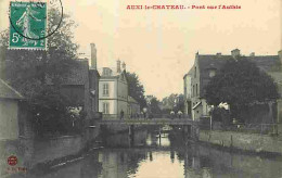 62 - Auxi Le Château - Pont Sur L'Authie - Animé - Ecrite - CPA - Voir Scans Recto-Verso - Auxi Le Chateau