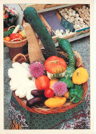 Recettes De Cuisine - Panier De Légumes - Carte Publicitaire L'Ousteau De Nadine ( Gordes ) - Gastronomie - CPM - Voir S - Recettes (cuisine)
