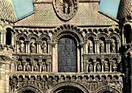 86 - Poitiers - L'Eglise Notre Dame La Grande - Effigies De La Façade - St Hilaire - St Martin - Les 12 Apotres - Art Re - Poitiers