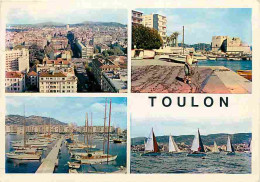 83 - Toulon - Multivues - Bateaux - Voiles - Régates - CPM - Voir Scans Recto-Verso - Toulon