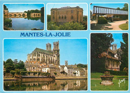 78 - Mantes La Jolie - Multivues - CPM - Voir Scans Recto-Verso - Mantes La Jolie