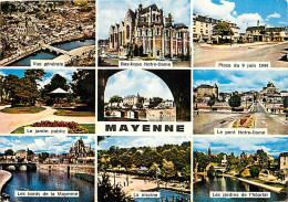 53 - Mayenne - Multivues - Flamme Postale De Mayenne - CPM - Voir Scans Recto-Verso - Mayenne