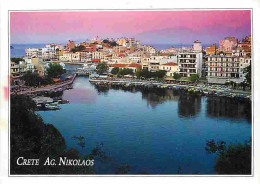 Grèce - Crete - Ag Nikolaos - CPM - Voir Scans Recto-Verso - Griekenland