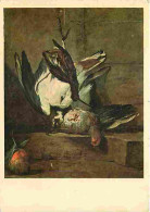 Art - Peinture - Jean Baptiste Chardin - Nature Morte Aec Oiseaux - CPM - Voir Scans Recto-Verso - Schilderijen