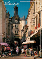 37 - Amboise - La Rue Nationale Et La Tour De L'Horloge - Carte Neuve - CPM - Voir Scans Recto-Verso - Amboise