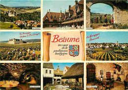 21 - Beaune - Multivues - Blasons - Flamme Postale - CPM - Voir Scans Recto-Verso - Beaune