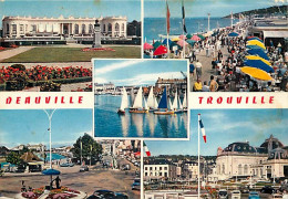 14 - Deauville - Trouville - Multivues - Automobiles - Les Planches - CPM - Voir Scans Recto-Verso - Deauville