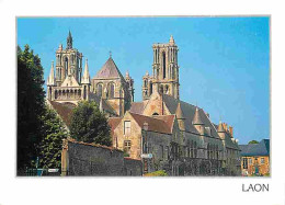 02 - Laon - La Cathédrale Notre Dame - CPM - Voir Scans Recto-Verso  - Laon