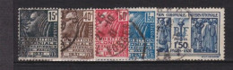 5 Timbres France Oblitérés  Exposition  Coloniale International De Paris 1931 N°  270 à 274 - Used Stamps