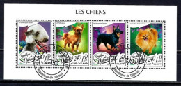 Chiens Djibouti 2018 (43) Yvert N° 1876 à 1879 Oblitérés Used - Cani