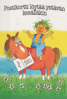 KINDER HUMOR Vintage Ansichtskarte Postkarte CPSM #PBV182.A - Cartoline Umoristiche