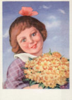 KINDER Portrait Vintage Ansichtskarte Postkarte CPSM #PBV037.A - Portretten