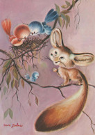FOX Animals Vintage Postcard CPSM #PBS815.A - Andere & Zonder Classificatie