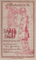 20 HELLER 1920 Stadt BRUNN AN DER ERLAUF Niedrigeren Österreich #PG034 - Lokale Ausgaben