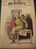 1885 LE DON QUICHOTTE - DON CESAR DE BAZAN Par Gilbert MARTIN - SUFFRAGE UNIVERSEL - MAPS DE FRANCE - JEU DE DÉS - Revues Anciennes - Avant 1900