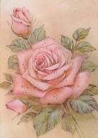 FLOWERS Vintage Postcard CPSM #PAS264.GB - Fleurs