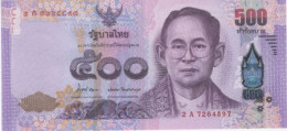 THAILANDE 500 BAHT ND UNC  2 A 7264897 - Tailandia