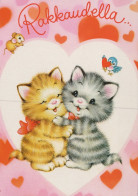 CAT KITTY Animals Vintage Postcard CPSM #PAM286.GB - Cats