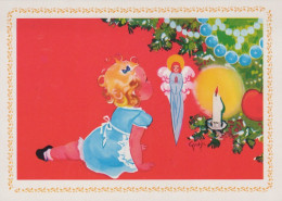 ANGEL CHRISTMAS Holidays Vintage Postcard CPSM #PAH181.GB - Angeles