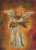 ANGEL CHRISTMAS Holidays Vintage Postcard CPSM #PAH308.GB - Anges