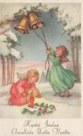 ANGEL CHRISTMAS Holidays Vintage Postcard CPSMPF #PAG742.GB - Anges