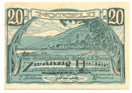 20 Heller 1920 STEIN Österreich UNC Notgeld Papiergeld Banknote #P10317 - [11] Lokale Uitgaven