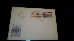 Timbre  Europe Finlande Enveloppe Fdc Série Europa 1983 - FDC