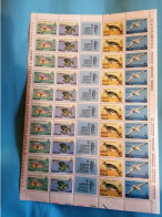 Italia **  Anno 1978 -  SALVAGUARDIA DEL MARE.  IN FOGLI DI 40.  Unif. 1406 à 1409.  MNH - Hojas Completas